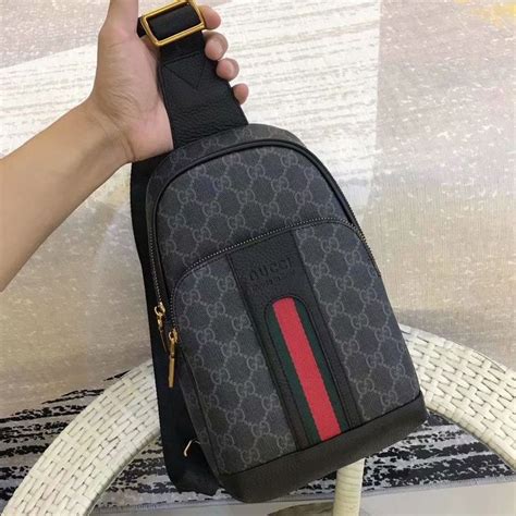 gucci side bag men's cheap|men's Gucci crossbody bag sale.